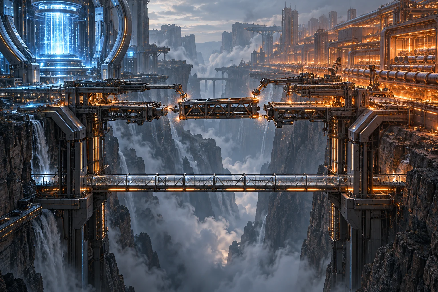 企业缺的那一段的BRIDGE REACTOR场景
