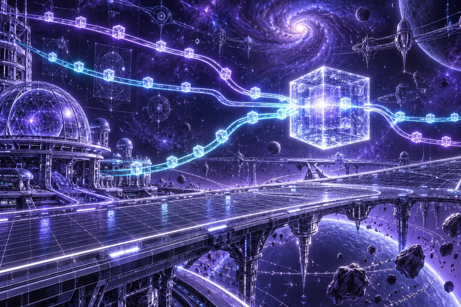 GitHub 的分支宇宙的BRANCH CONSTELLATION场景